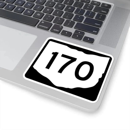 OH-170 (Ohio) (Road Sign) STICKER Vinyl Kiss-Cut Decal - The Sticker Space