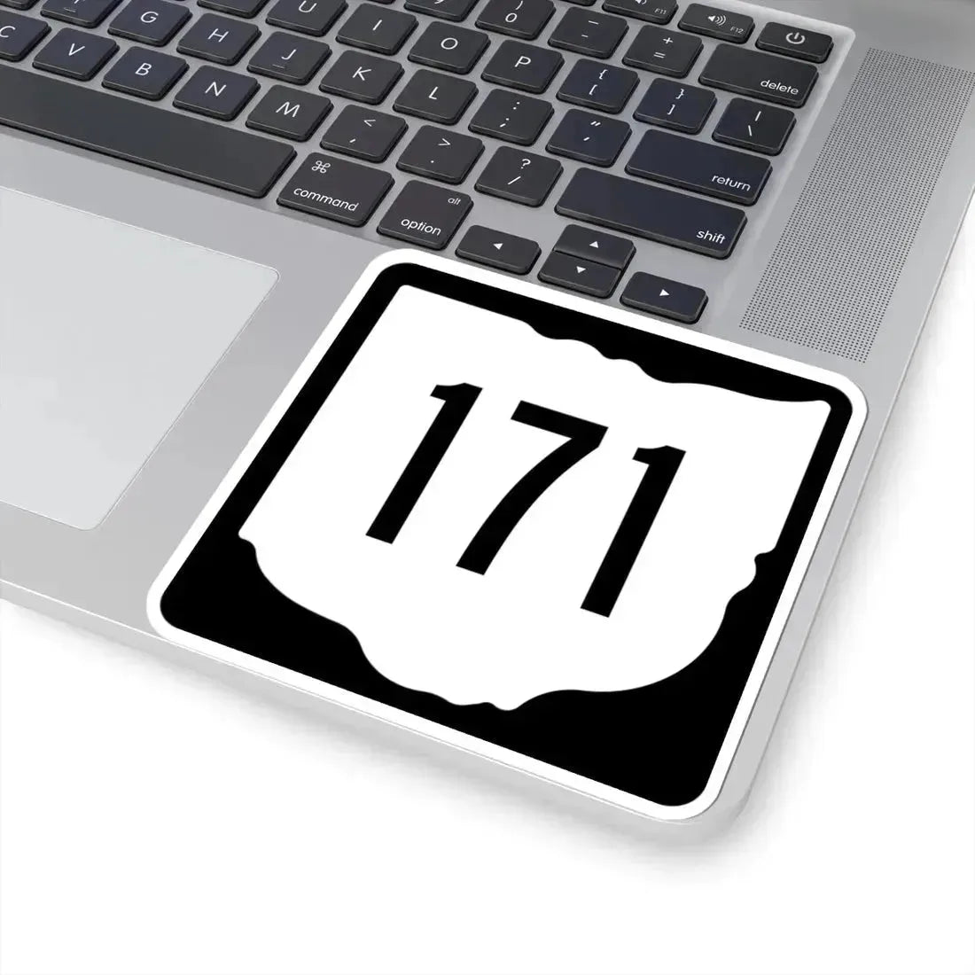 OH-171 1967 (Ohio) (Road Sign) STICKER Vinyl Kiss-Cut Decal - The Sticker Space