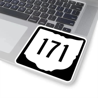 OH-171 1967 (Ohio) (Road Sign) STICKER Vinyl Kiss-Cut Decal - The Sticker Space