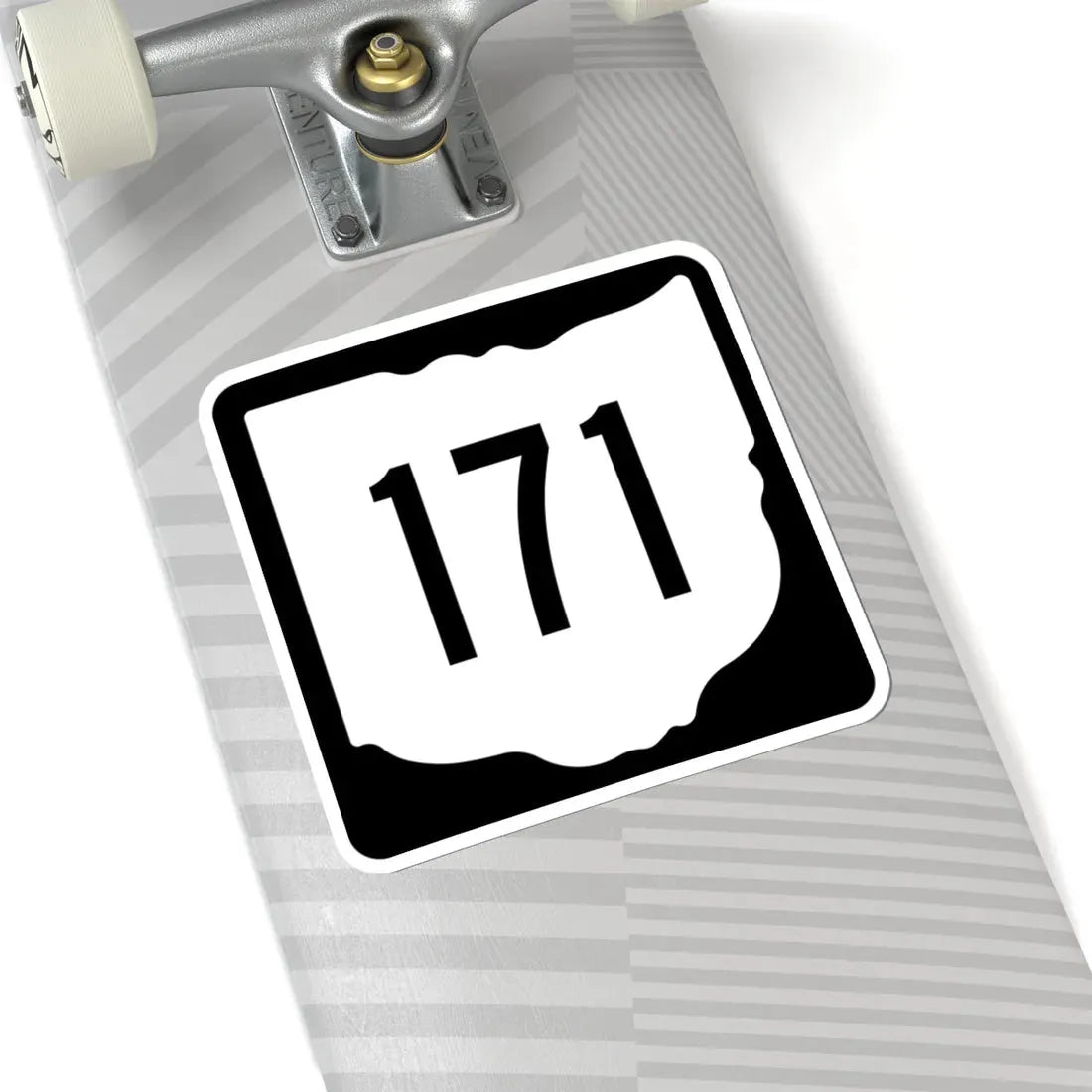 OH-171 1967 (Ohio) (Road Sign) STICKER Vinyl Kiss-Cut Decal - The Sticker Space