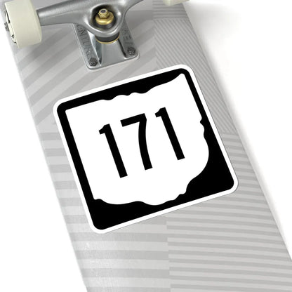 OH-171 1967 (Ohio) (Road Sign) STICKER Vinyl Kiss-Cut Decal - The Sticker Space