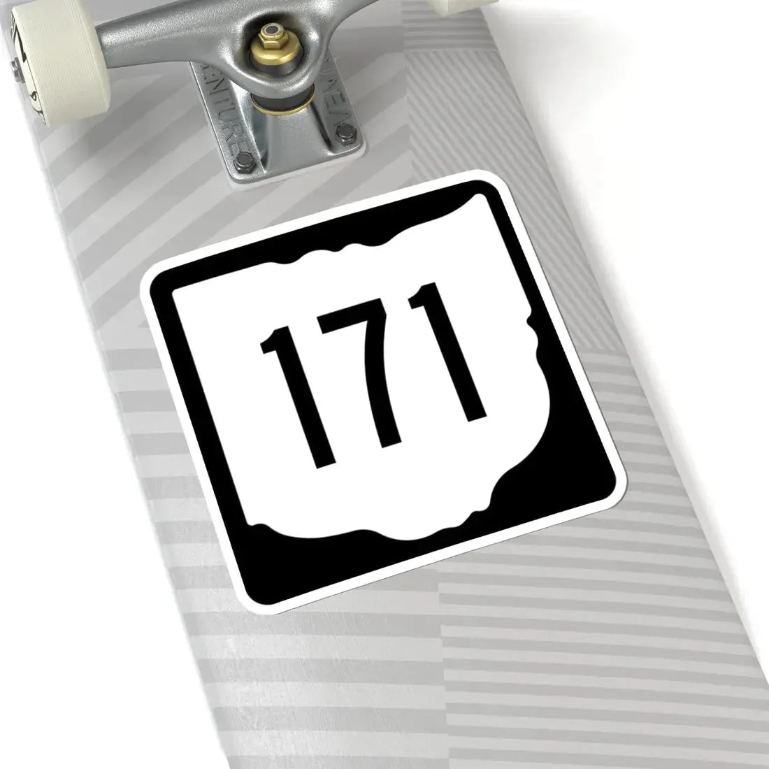 OH-171 1967 (Ohio) (Road Sign) STICKER Vinyl Kiss-Cut Decal - The Sticker Space