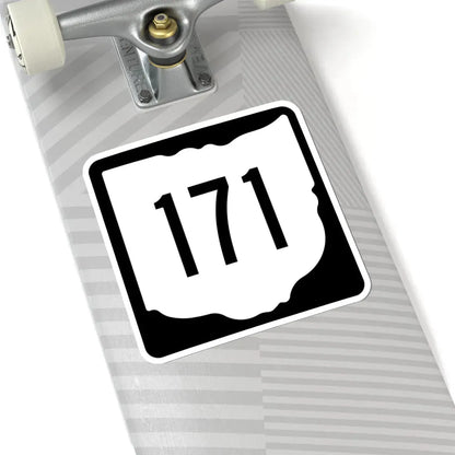 OH-171 1967 (Ohio) (Road Sign) STICKER Vinyl Kiss-Cut Decal - The Sticker Space