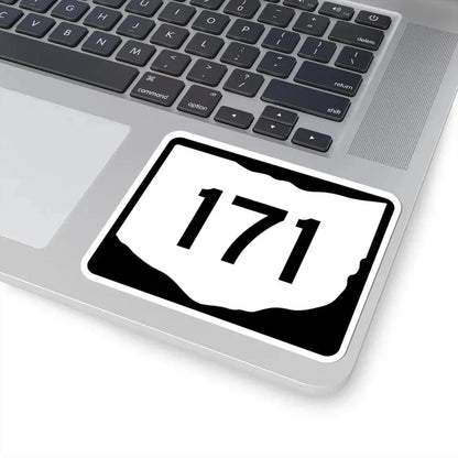 OH-171 (Ohio) (Road Sign) STICKER Vinyl Kiss-Cut Decal - The Sticker Space