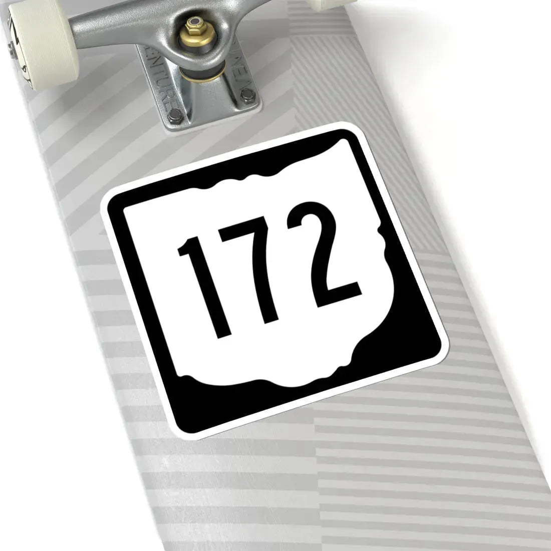 OH-172 1967 (Ohio) (Road Sign) STICKER Vinyl Kiss-Cut Decal - The Sticker Space