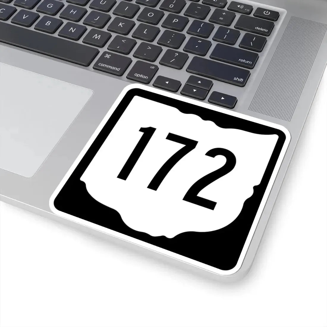 OH-172 1967 (Ohio) (Road Sign) STICKER Vinyl Kiss-Cut Decal - The Sticker Space