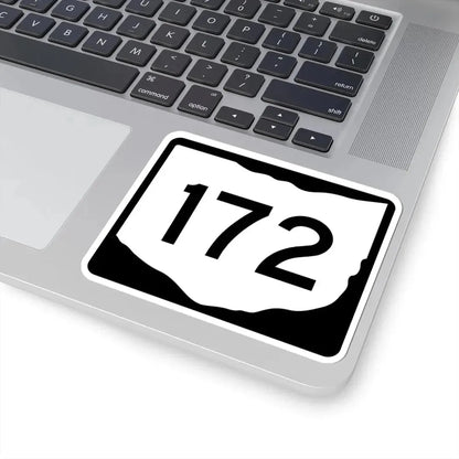OH-172 (Ohio) (Road Sign) STICKER Vinyl Kiss-Cut Decal - The Sticker Space
