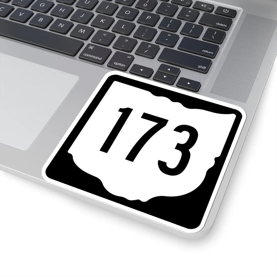 OH-173 1967 (Ohio) (Road Sign) STICKER Vinyl Kiss-Cut Decal - The Sticker Space