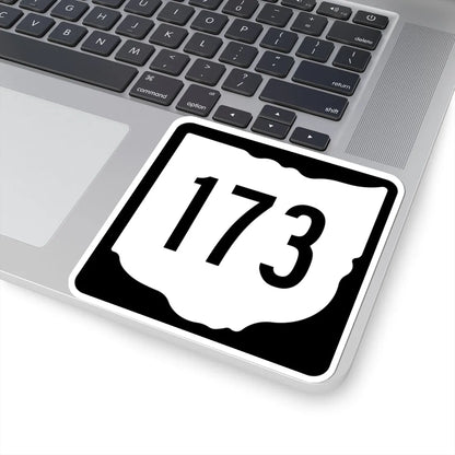 OH-173 1967 (Ohio) (Road Sign) STICKER Vinyl Kiss-Cut Decal - The Sticker Space
