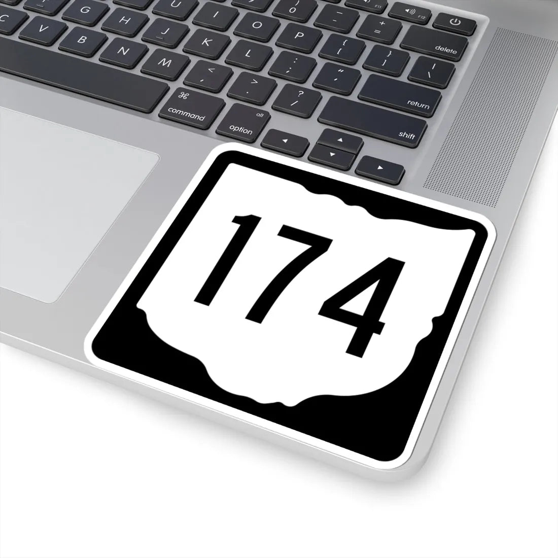 OH-174 1967 (Ohio) (Road Sign) STICKER Vinyl Kiss-Cut Decal - The Sticker Space