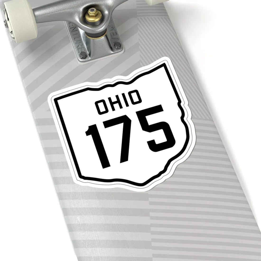 OH-175 1927 (Ohio) (Road Sign) STICKER Vinyl Kiss-Cut Decal - The Sticker Space