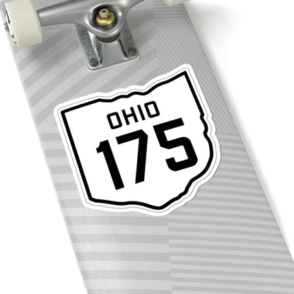 OH-175 1927 (Ohio) (Road Sign) STICKER Vinyl Kiss-Cut Decal - The Sticker Space