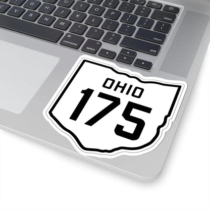 OH-175 1927 (Ohio) (Road Sign) STICKER Vinyl Kiss-Cut Decal - The Sticker Space