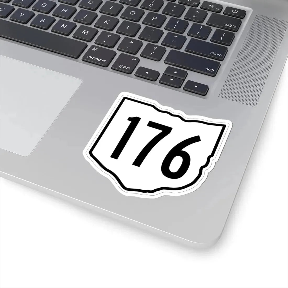 OH-176 1960 (Ohio) (Road Sign) STICKER Vinyl Kiss-Cut Decal - The Sticker Space