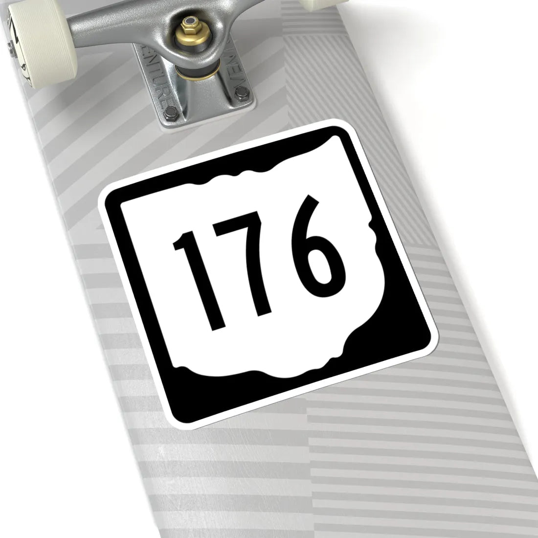 OH-176 1967 (Ohio) (Road Sign) STICKER Vinyl Kiss-Cut Decal - The Sticker Space
