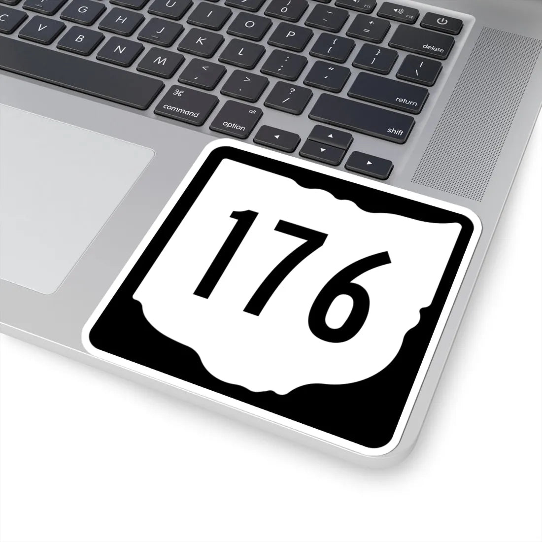 OH-176 1967 (Ohio) (Road Sign) STICKER Vinyl Kiss-Cut Decal - The Sticker Space