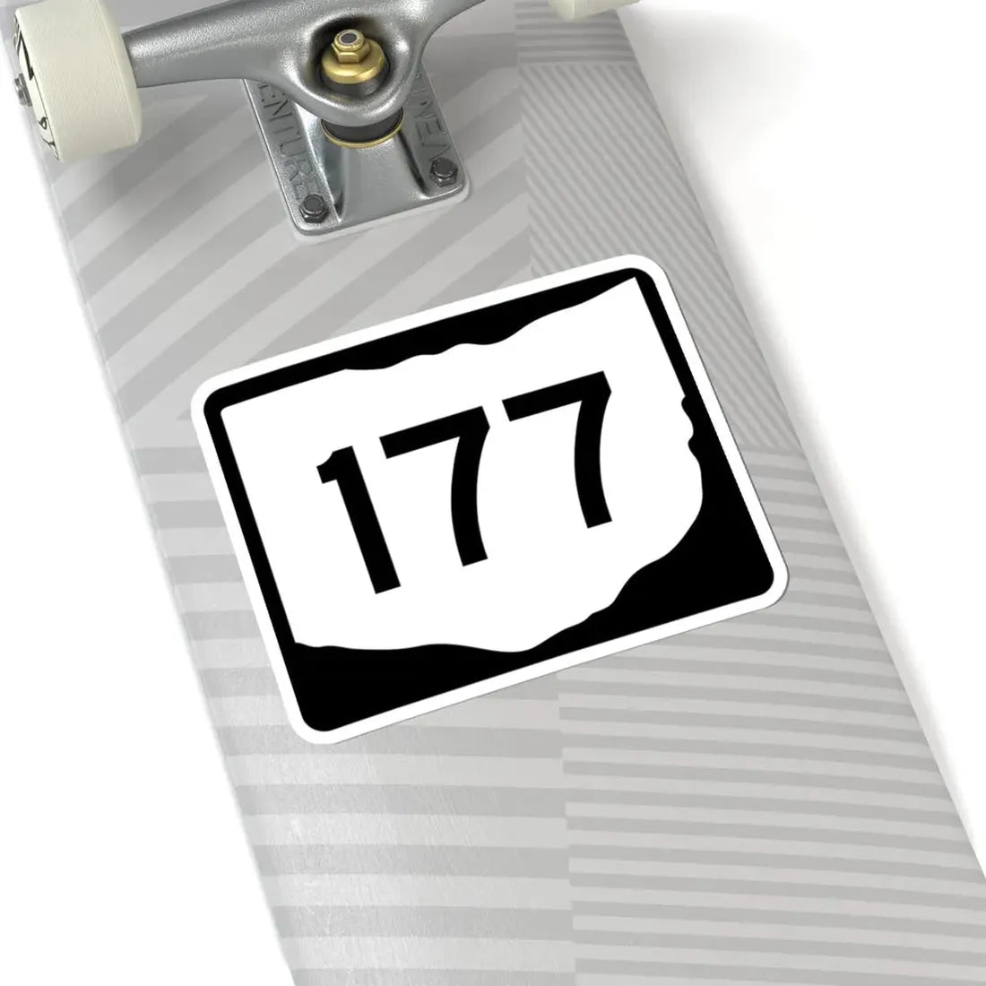 OH-177 (Ohio) (Road Sign) STICKER Vinyl Kiss-Cut Decal - The Sticker Space