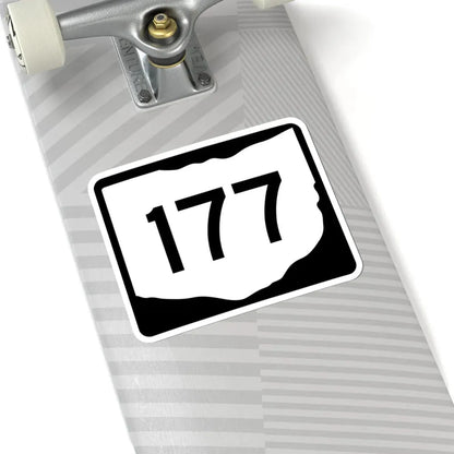 OH-177 (Ohio) (Road Sign) STICKER Vinyl Kiss-Cut Decal - The Sticker Space