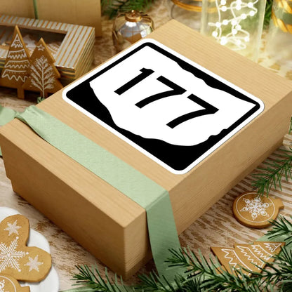 OH-177 (Ohio) (Road Sign) STICKER Vinyl Kiss-Cut Decal - The Sticker Space