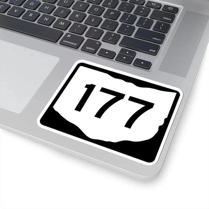 OH-177 (Ohio) (Road Sign) STICKER Vinyl Kiss-Cut Decal - The Sticker Space