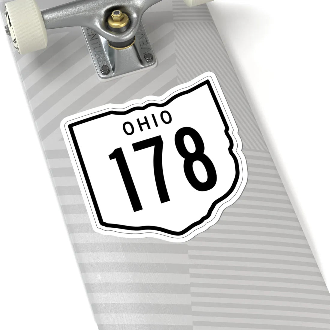 OH-178 1948 (Ohio) (Road Sign) STICKER Vinyl Kiss-Cut Decal - The Sticker Space