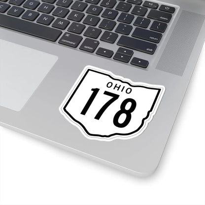 OH-178 1948 (Ohio) (Road Sign) STICKER Vinyl Kiss-Cut Decal - The Sticker Space