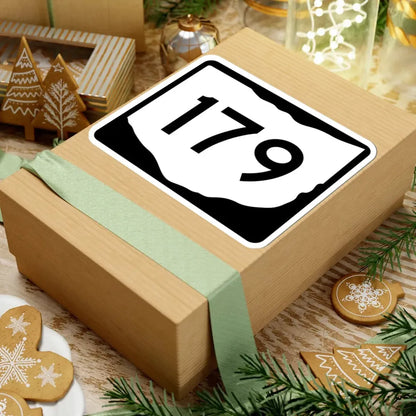 OH-179 (Ohio) (Road Sign) STICKER Vinyl Kiss-Cut Decal - The Sticker Space