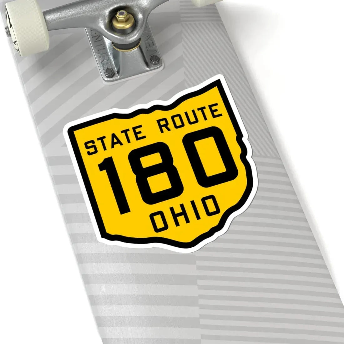 OH-180 1920 (Ohio) (Road Sign) STICKER Vinyl Kiss-Cut Decal - The Sticker Space