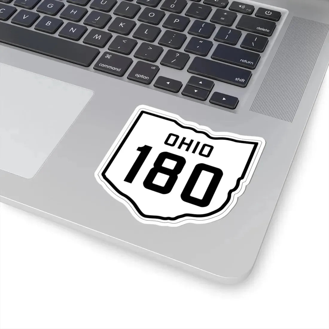 OH-180 1927 (Ohio) (Road Sign) STICKER Vinyl Kiss-Cut Decal - The Sticker Space
