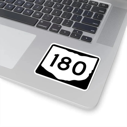 OH-180 (Ohio) (Road Sign) STICKER Vinyl Kiss-Cut Decal - The Sticker Space
