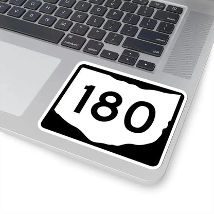 OH-180 (Ohio) (Road Sign) STICKER Vinyl Kiss-Cut Decal - The Sticker Space