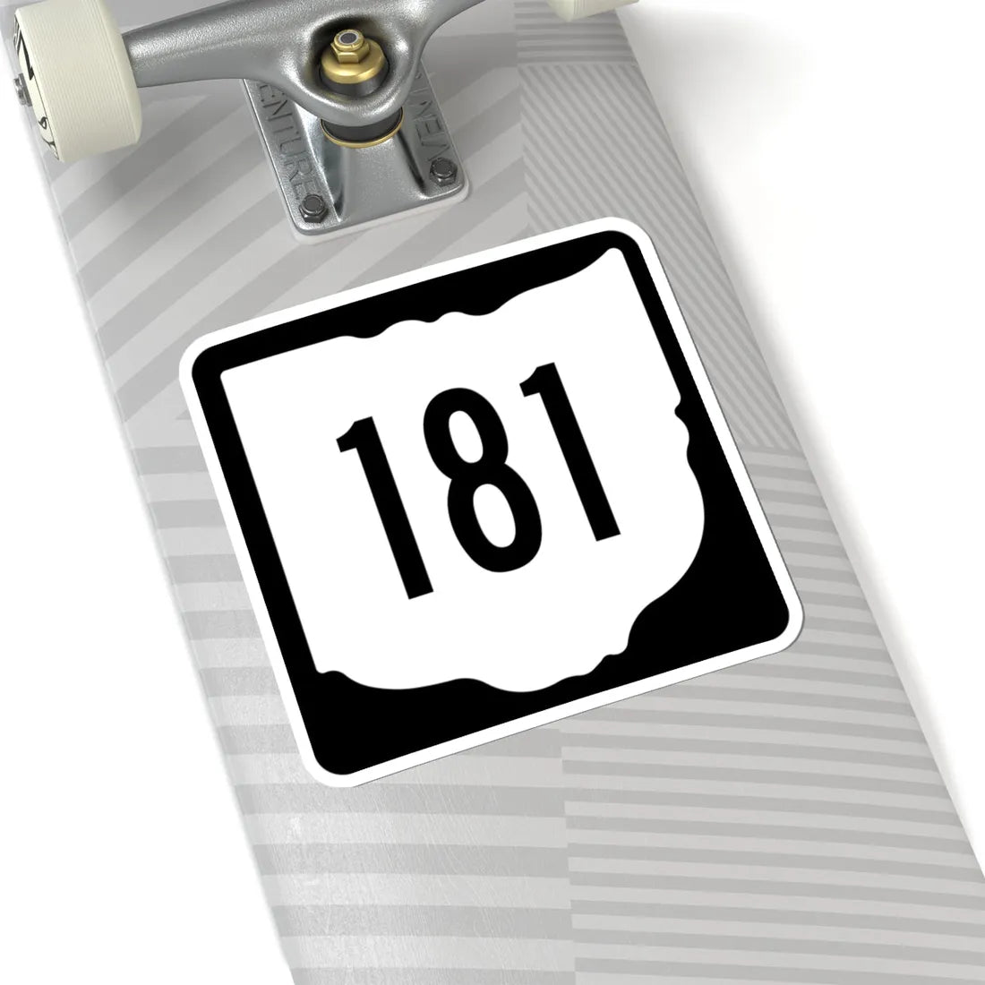 OH-181 1967 (Ohio) (Road Sign) STICKER Vinyl Kiss-Cut Decal - The Sticker Space