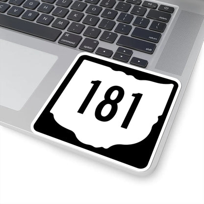 OH-181 1967 (Ohio) (Road Sign) STICKER Vinyl Kiss-Cut Decal - The Sticker Space