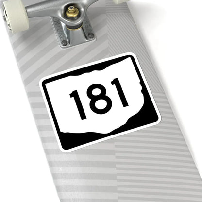 OH-181 (Ohio) (Road Sign) STICKER Vinyl Kiss-Cut Decal - The Sticker Space