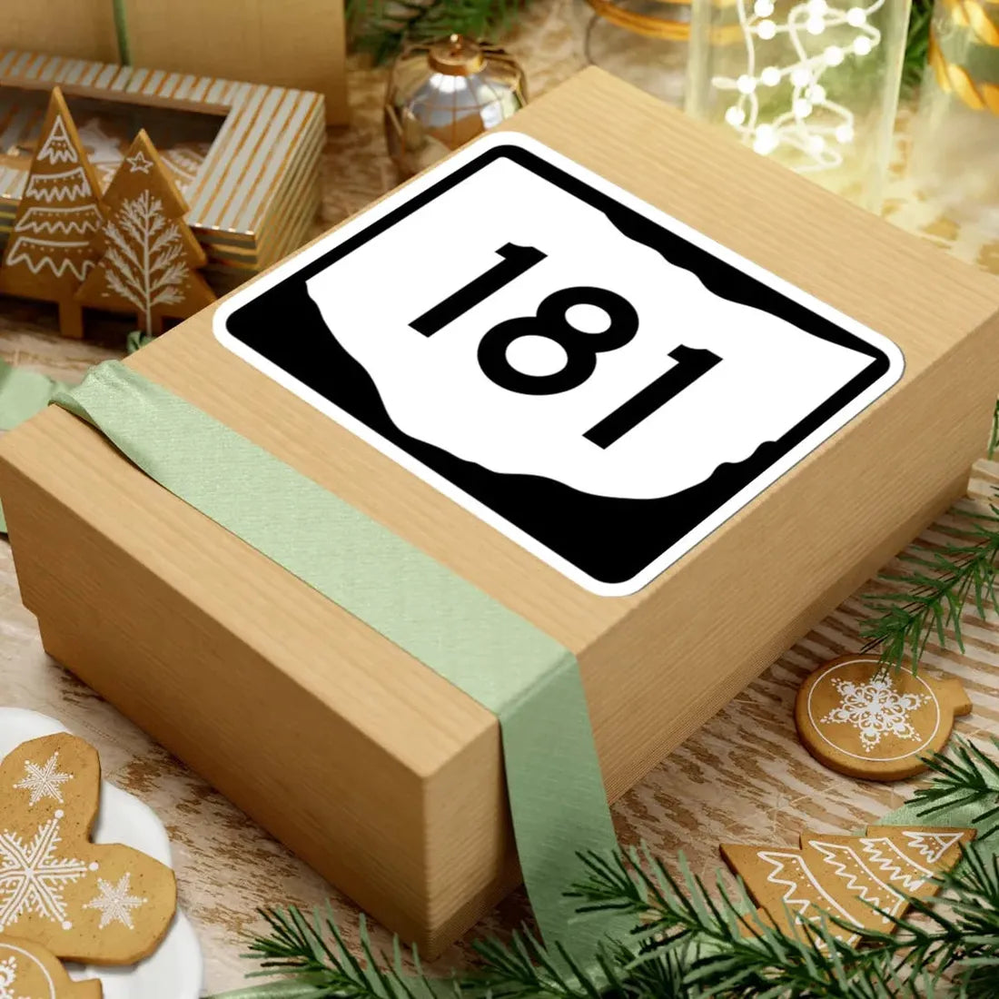 OH-181 (Ohio) (Road Sign) STICKER Vinyl Kiss-Cut Decal - The Sticker Space