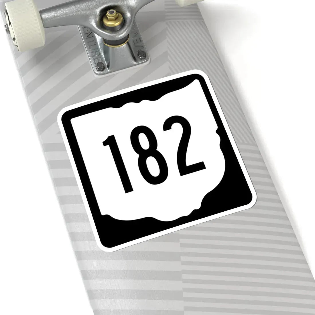 OH-182 1967 (Ohio) (Road Sign) STICKER Vinyl Kiss-Cut Decal - The Sticker Space