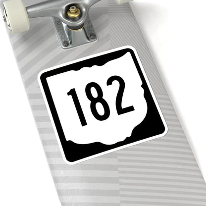 OH-182 1967 (Ohio) (Road Sign) STICKER Vinyl Kiss-Cut Decal - The Sticker Space