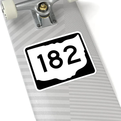 OH-182 (Ohio) (Road Sign) STICKER Vinyl Kiss-Cut Decal - The Sticker Space