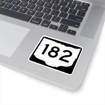 OH-182 (Ohio) (Road Sign) STICKER Vinyl Kiss-Cut Decal - The Sticker Space