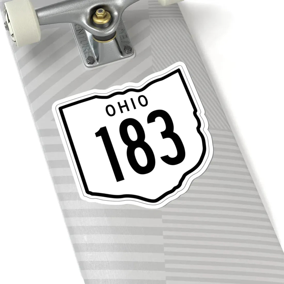 OH-183 1948 (Ohio) (Road Sign) STICKER Vinyl Kiss-Cut Decal - The Sticker Space