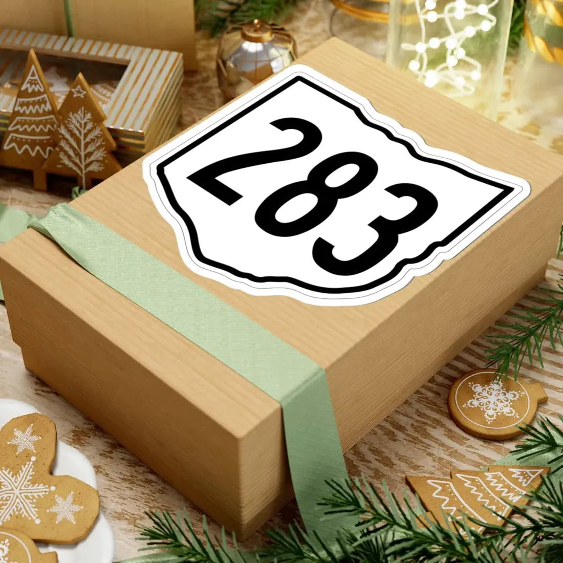 OH-183 1960 (Ohio) (Road Sign) STICKER Vinyl Kiss-Cut Decal - The Sticker Space