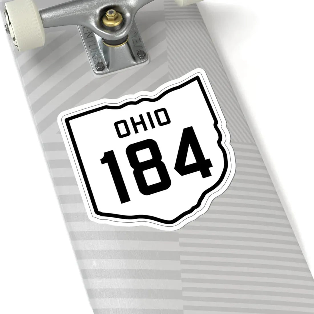 OH-184 1927 (Ohio) (Road Sign) STICKER Vinyl Kiss-Cut Decal - The Sticker Space