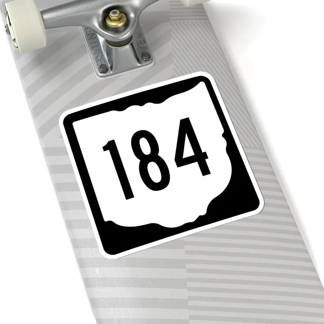 OH-184 1967 (Ohio) (Road Sign) STICKER Vinyl Kiss-Cut Decal - The Sticker Space