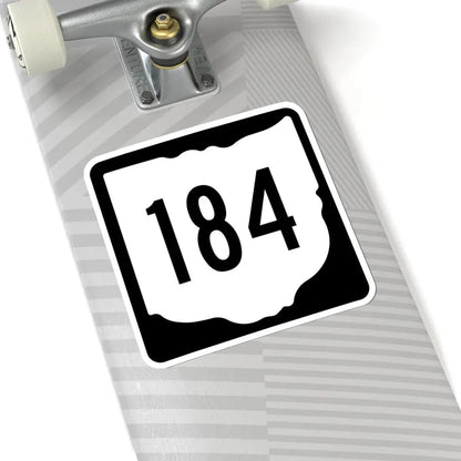 OH-184 1967 (Ohio) (Road Sign) STICKER Vinyl Kiss-Cut Decal - The Sticker Space