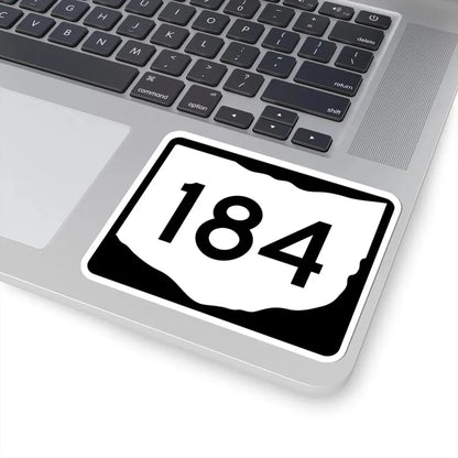 OH-184 (Ohio) (Road Sign) STICKER Vinyl Kiss-Cut Decal - The Sticker Space