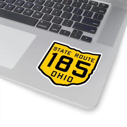 OH-185 1920 (Ohio) (Road Sign) STICKER Vinyl Kiss-Cut Decal - The Sticker Space