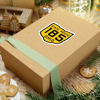 OH-185 1920 (Ohio) (Road Sign) STICKER Vinyl Kiss-Cut Decal - The Sticker Space