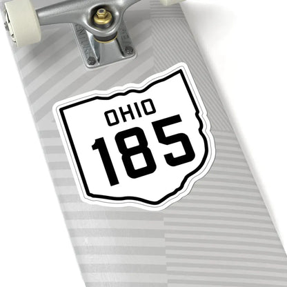 OH-185 1927 (Ohio) (Road Sign) STICKER Vinyl Kiss-Cut Decal - The Sticker Space