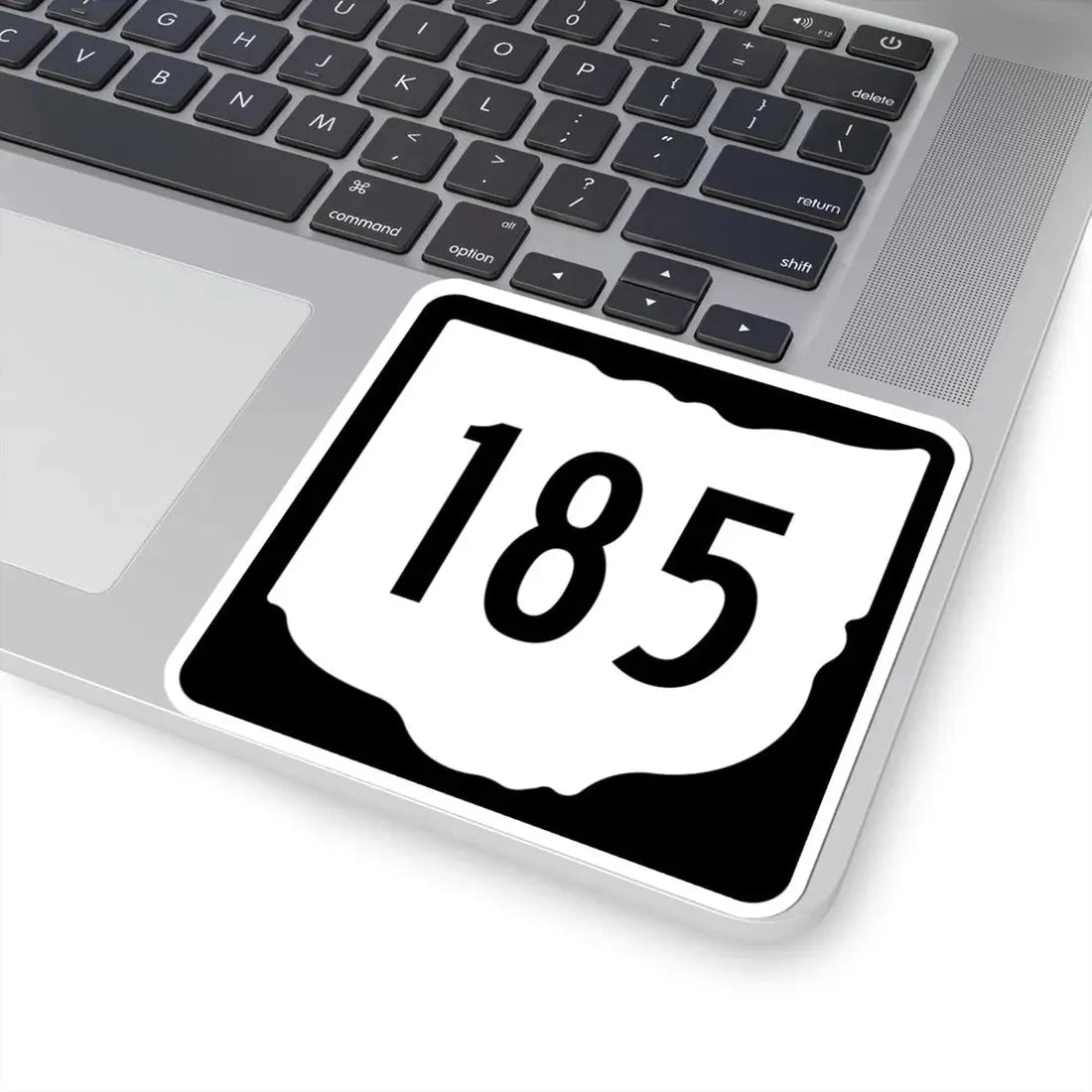 OH-185 1967 (Ohio) (Road Sign) STICKER Vinyl Kiss-Cut Decal - The Sticker Space