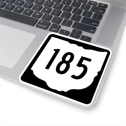 OH-185 1967 (Ohio) (Road Sign) STICKER Vinyl Kiss-Cut Decal - The Sticker Space